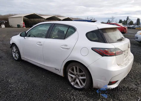 2015 Lexus Ct 200H z USA, uszkodzony, nr VIN JTHKD5BH4F2235414